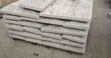 南宁芝麻白蘑菇石，自然面