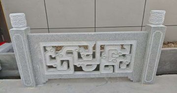 南宁芝麻白河道栏杆 桥栏杆