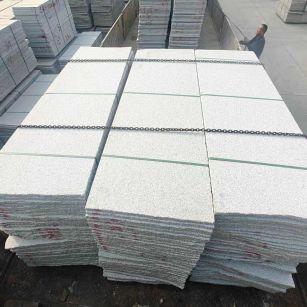 南宁芝麻白毛板，石材毛板