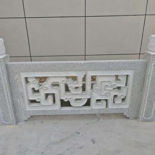 南宁芝麻白河道栏杆 桥栏杆