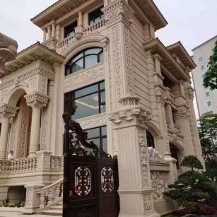 南宁黄金麻别墅外墙异形定制