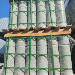 南宁挡车柱芝麻白 挡车石