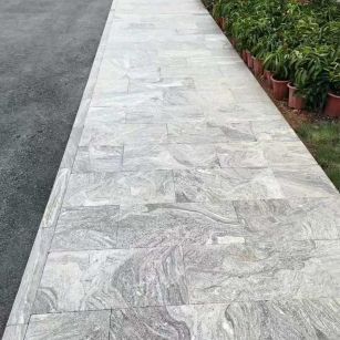 南宁浪淘沙地铺石 夜里雪