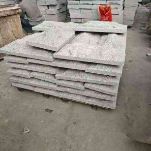 南宁芝麻白蘑菇石，自然面