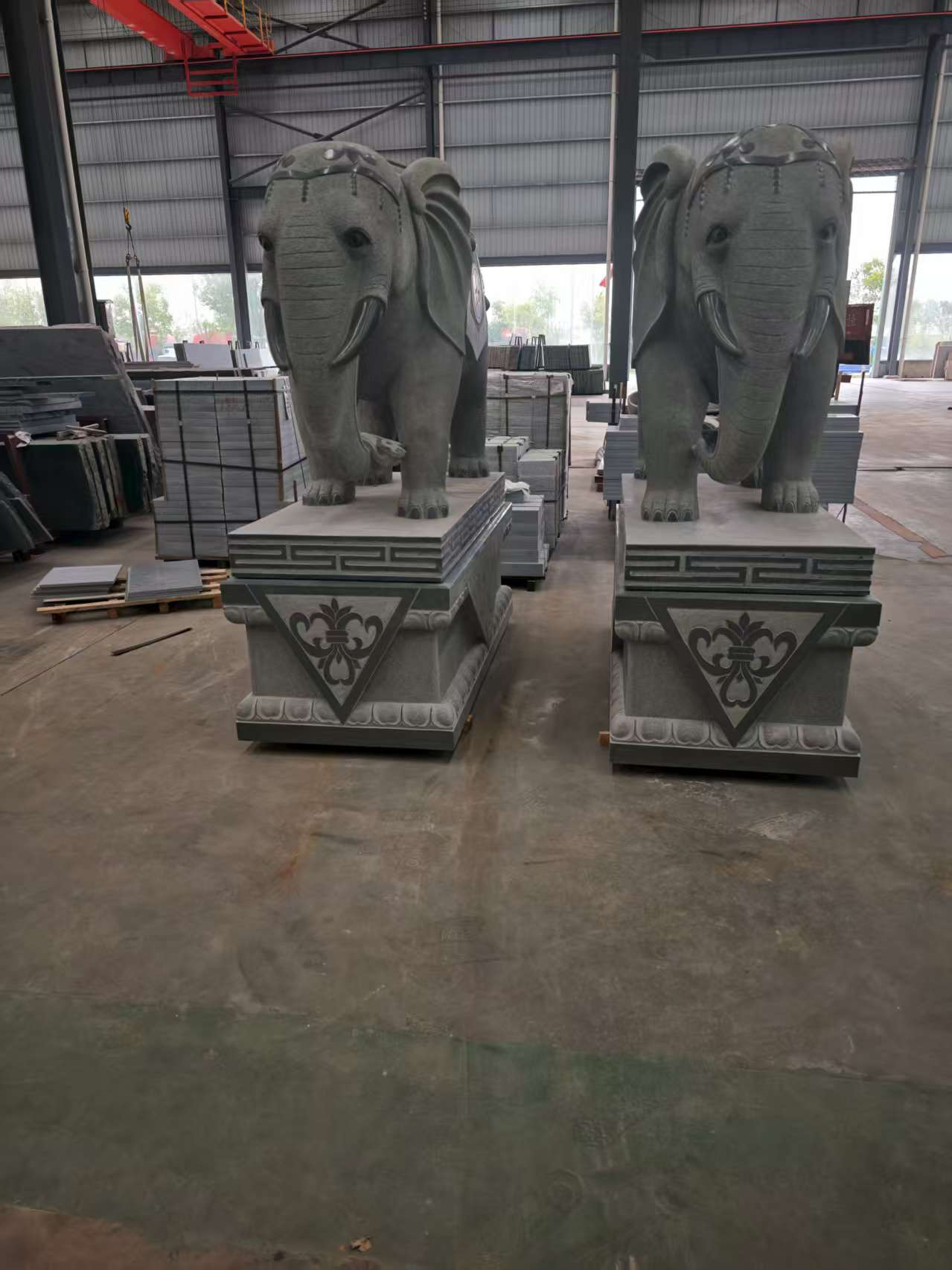 南宁芝麻灰花岗岩对象 芝麻白芝麻灰大象