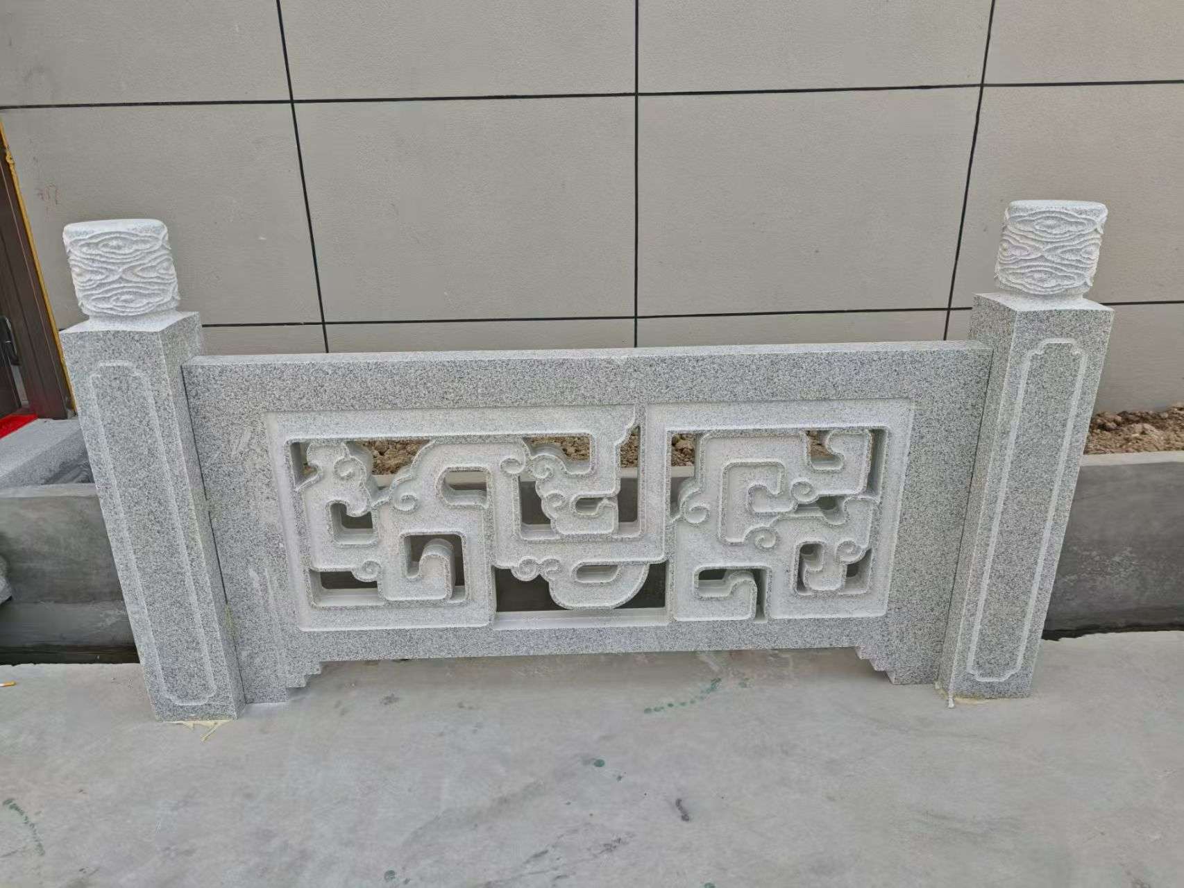 南宁芝麻白河道栏杆 桥栏杆